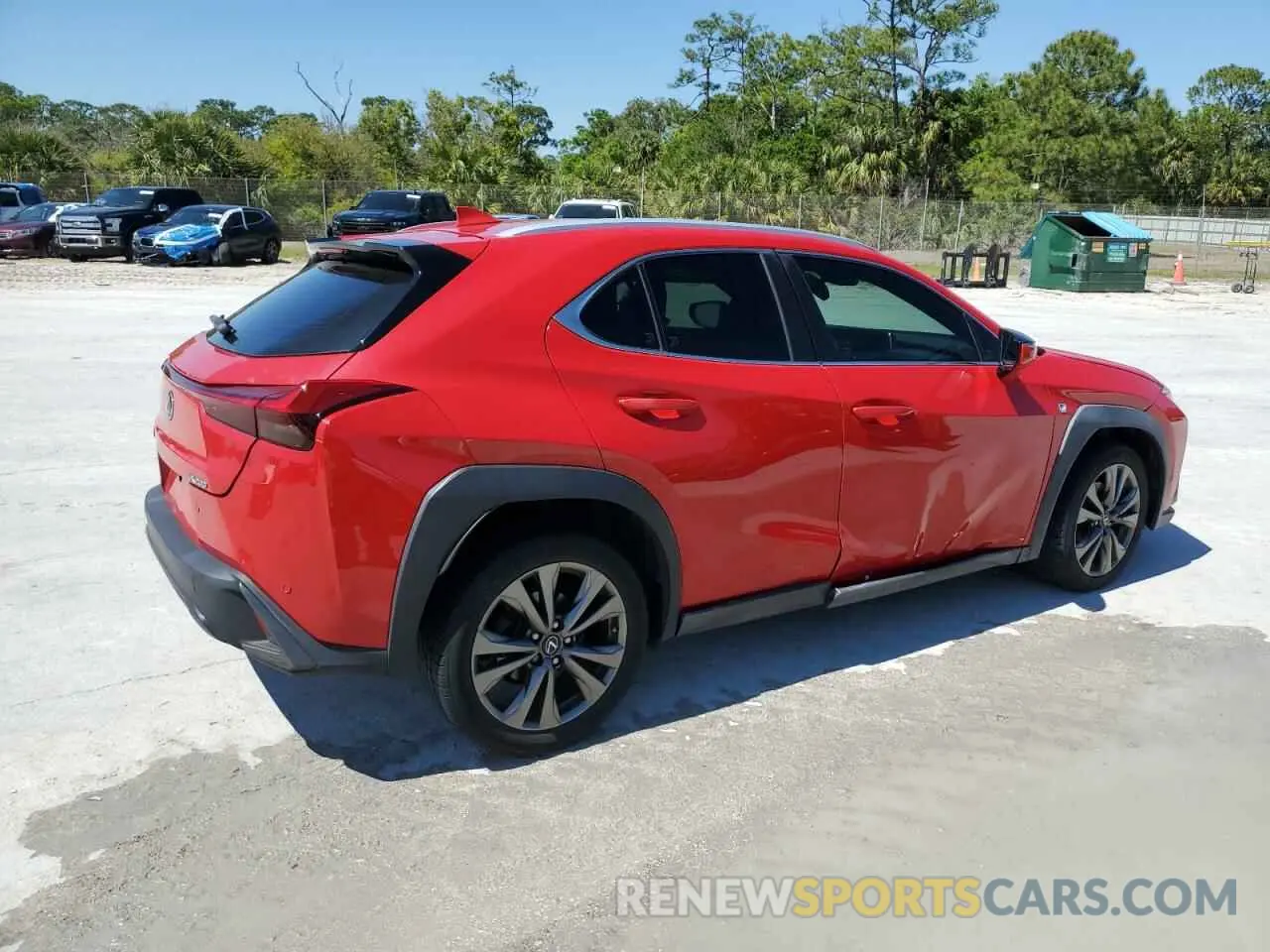3 Photograph of a damaged car JTHY3JBH0K2001724 LEXUS UX 200 2019