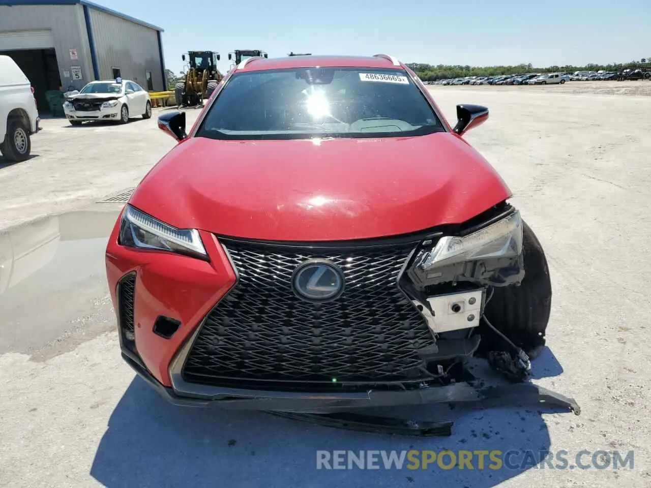 5 Photograph of a damaged car JTHY3JBH0K2001724 LEXUS UX 200 2019