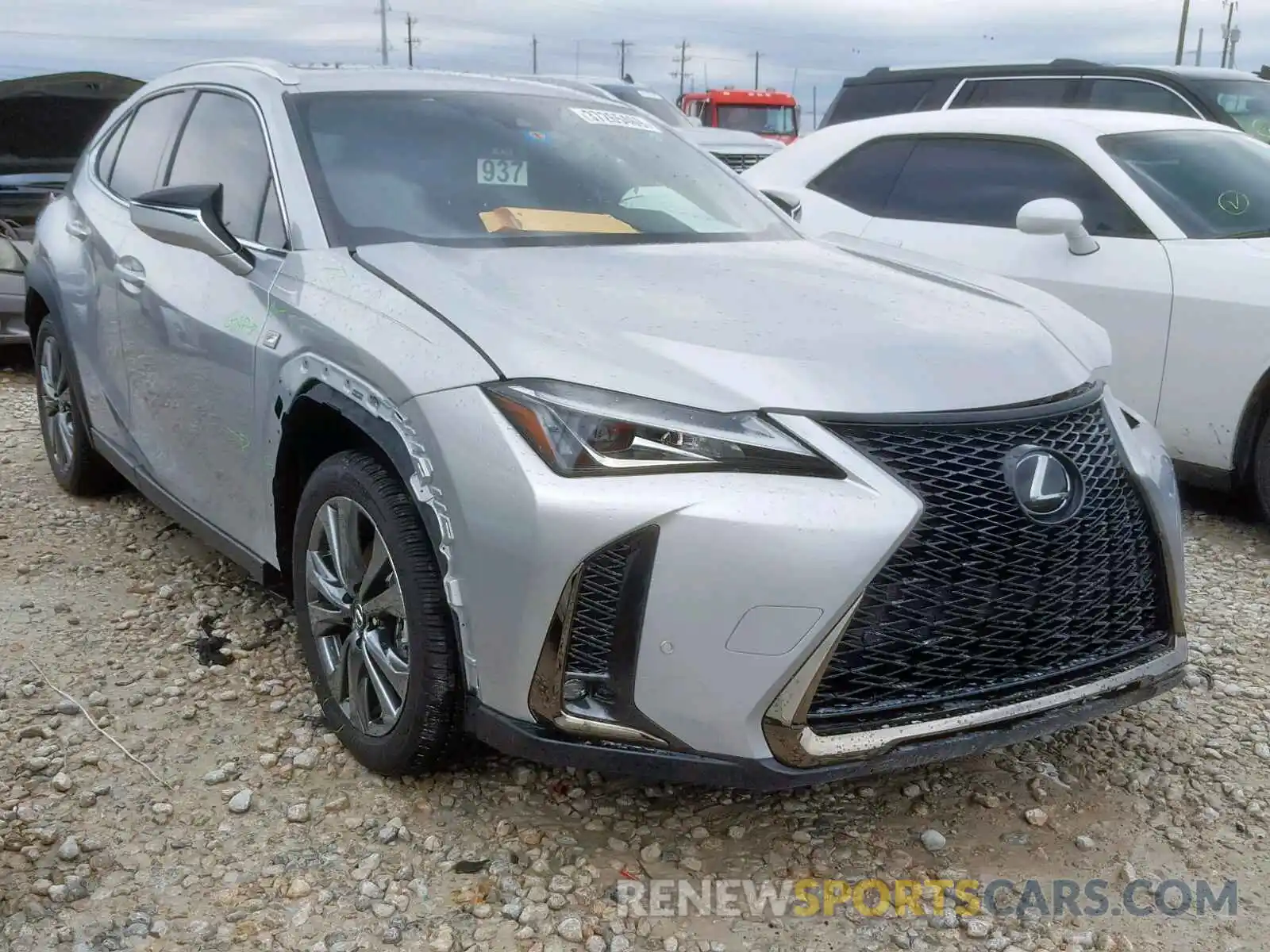 1 Photograph of a damaged car JTHY3JBH0K2011282 LEXUS UX 200 2019