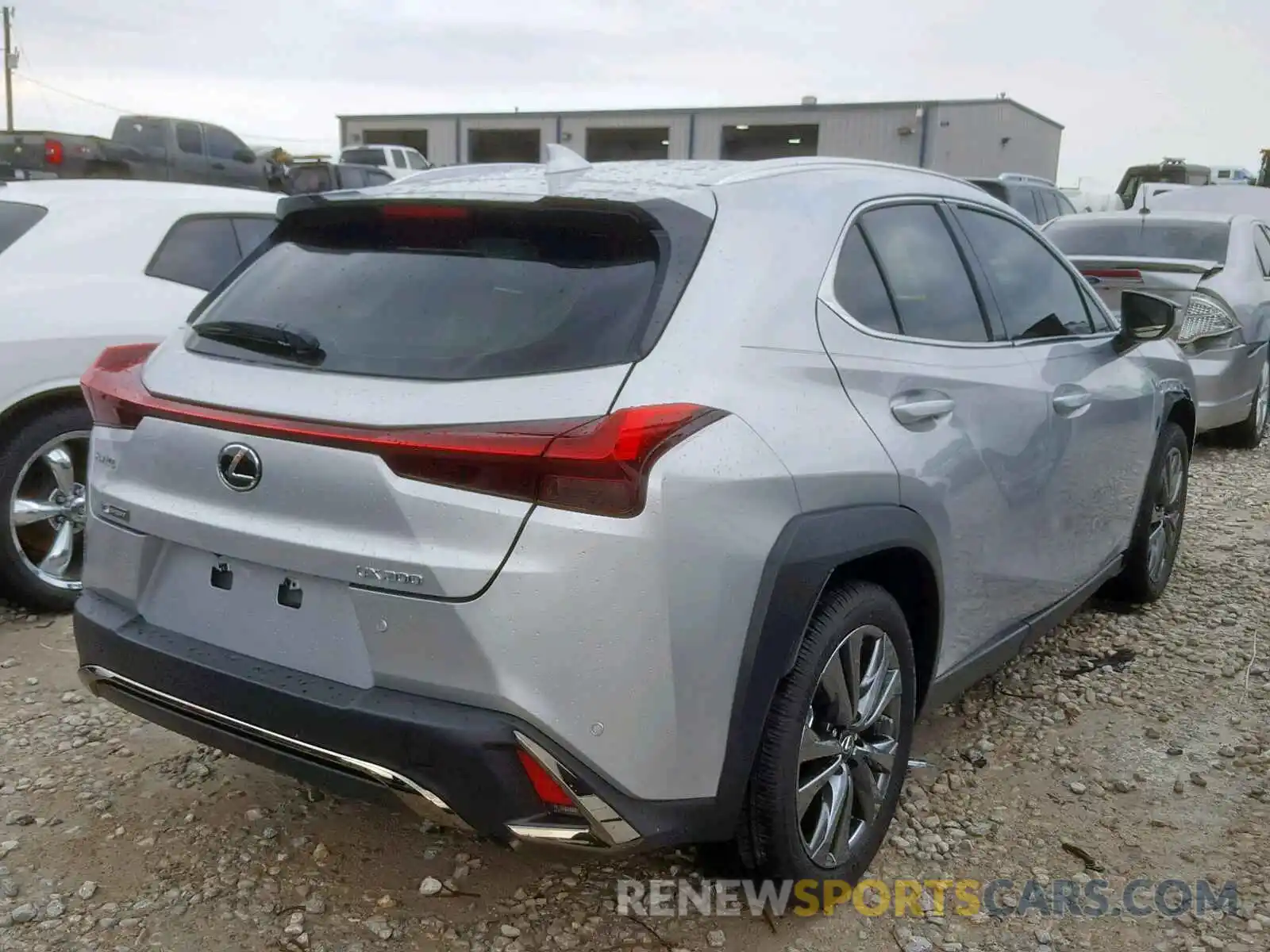 4 Photograph of a damaged car JTHY3JBH0K2011282 LEXUS UX 200 2019