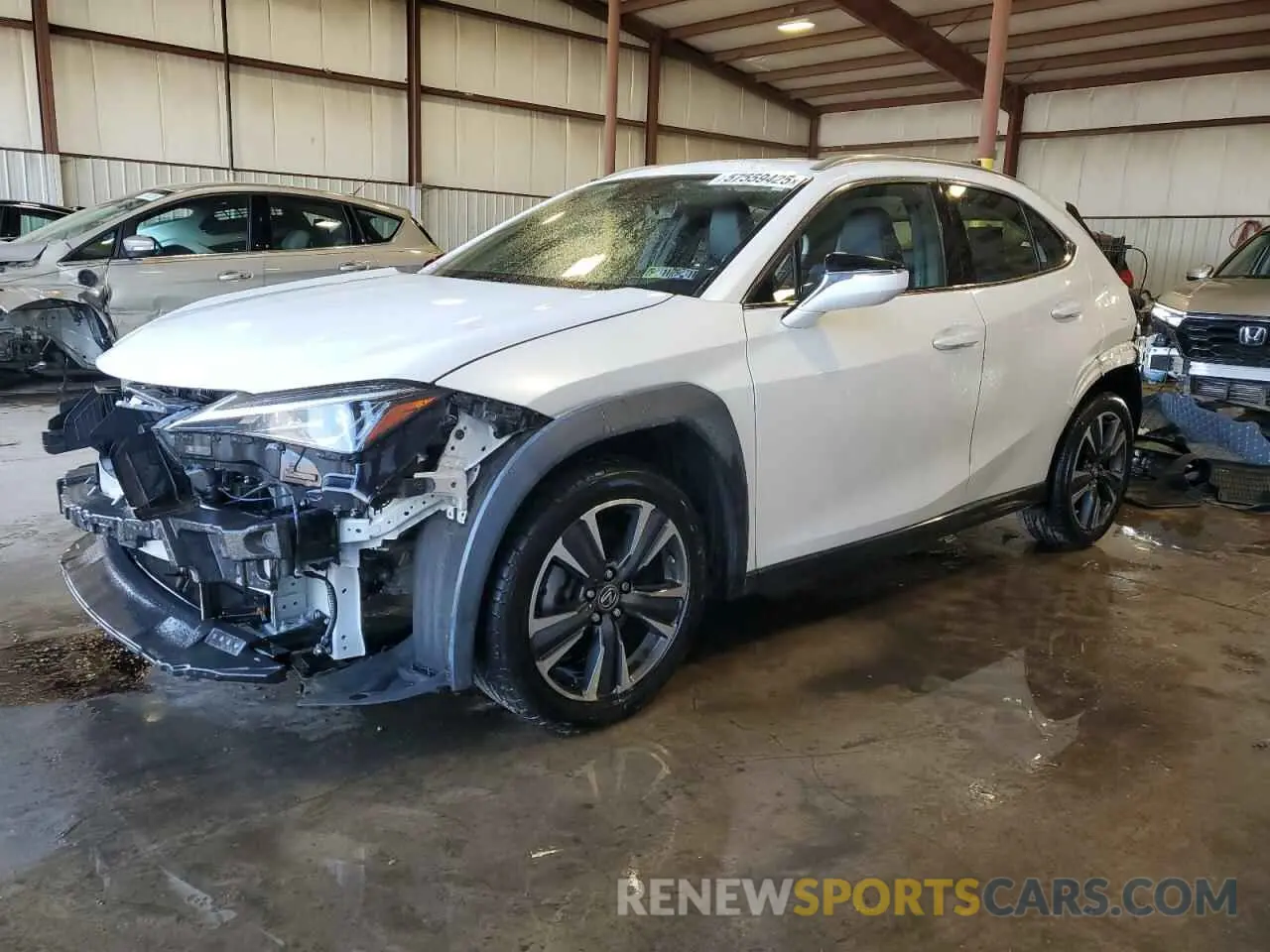 1 Photograph of a damaged car JTHY3JBH1K2014188 LEXUS UX 200 2019