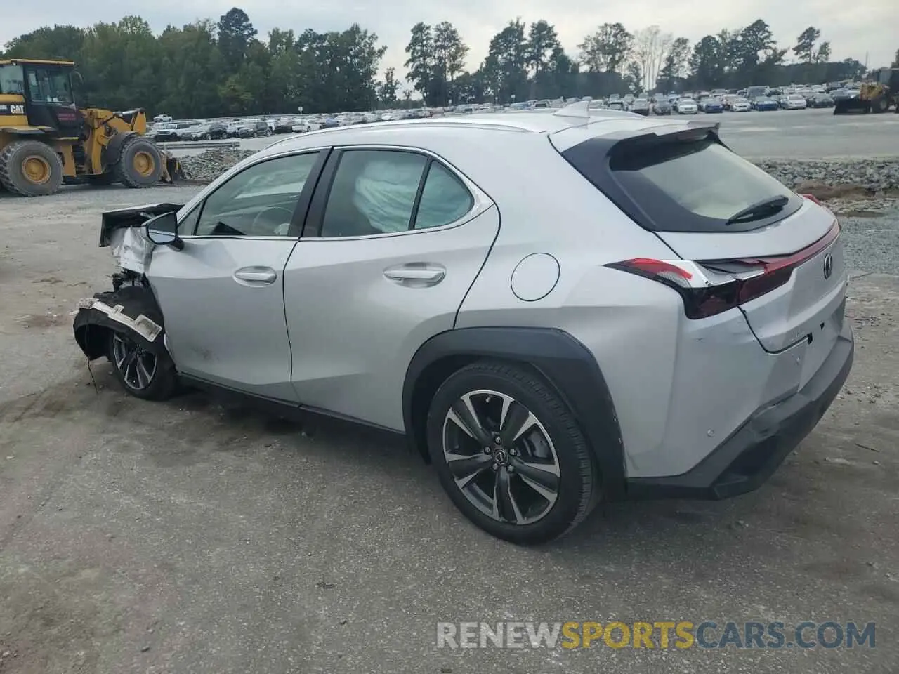 2 Photograph of a damaged car JTHY3JBH1K2015910 LEXUS UX 200 2019