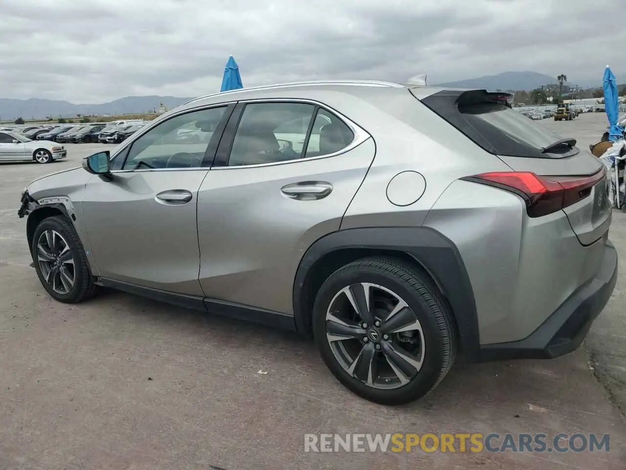 2 Photograph of a damaged car JTHY3JBH2K2017553 LEXUS UX 200 2019