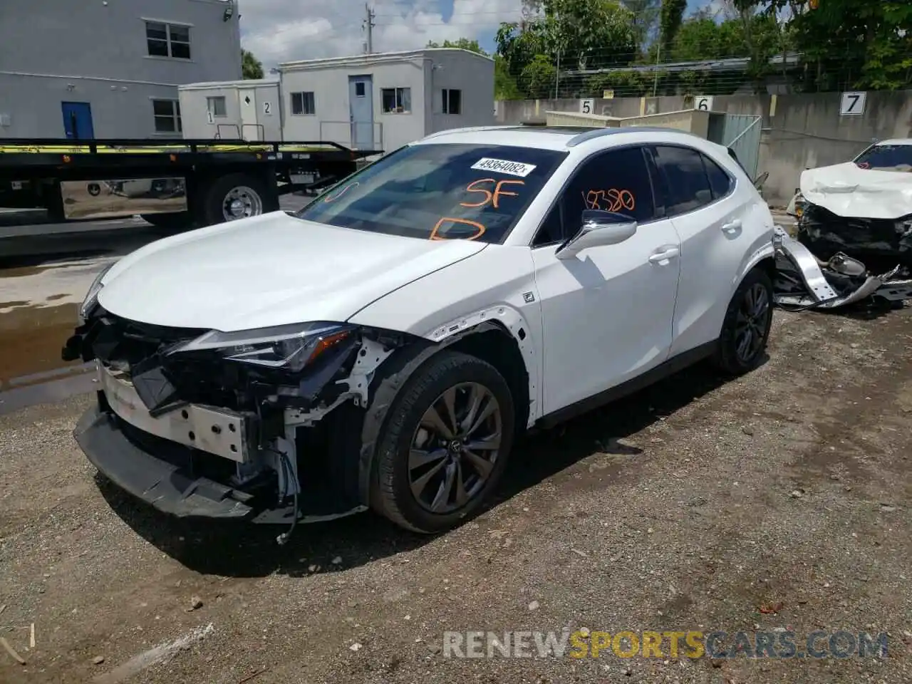 2 Photograph of a damaged car JTHY3JBH3K2001930 LEXUS UX 200 2019