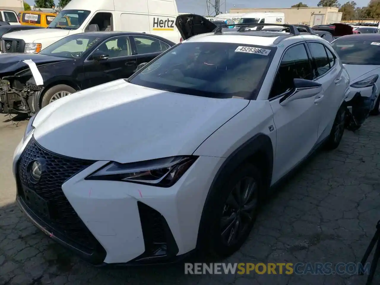 2 Photograph of a damaged car JTHY3JBH3K2002463 LEXUS UX 200 2019