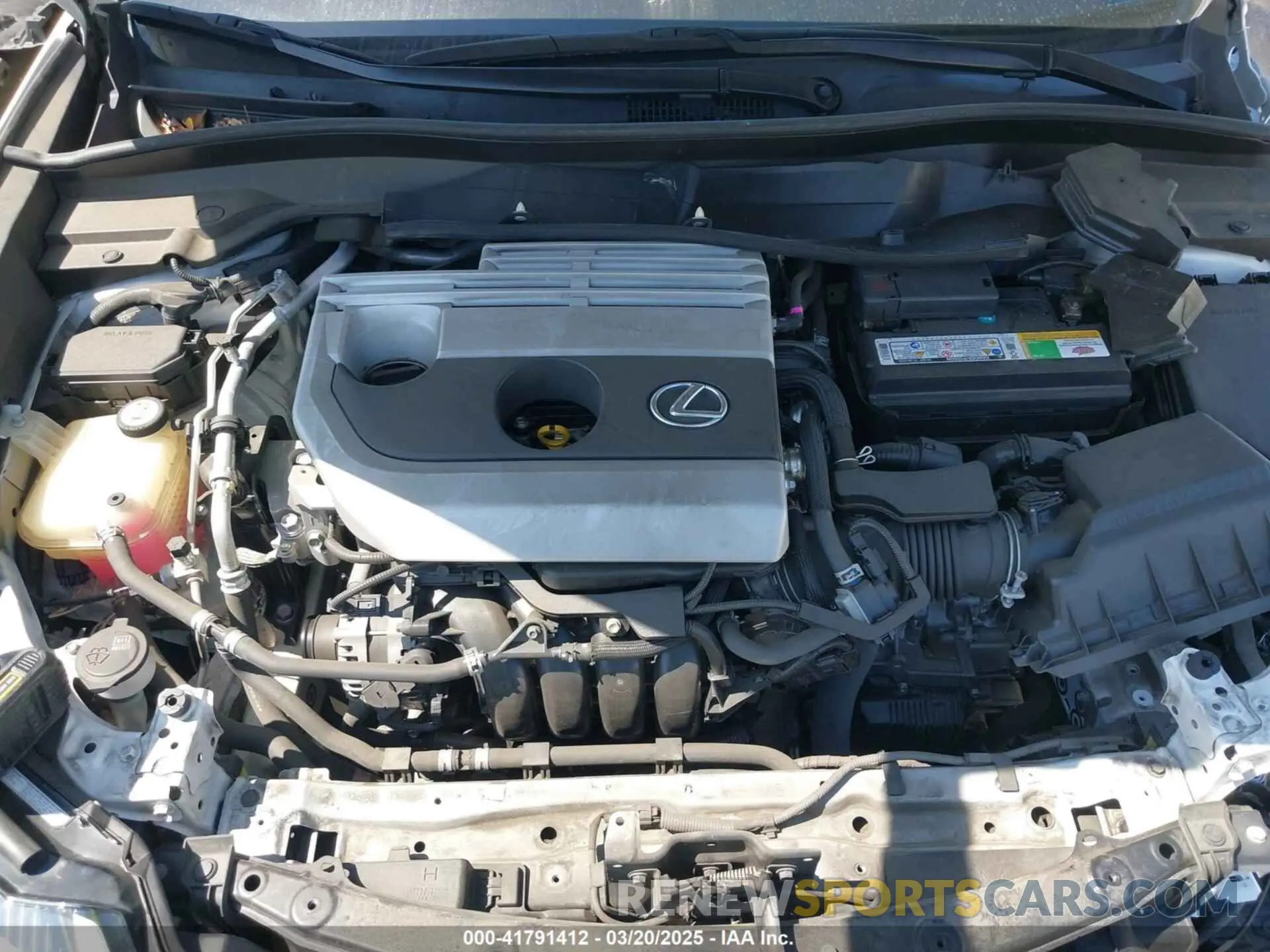 10 Photograph of a damaged car JTHY3JBH3K2002849 LEXUS UX 200 2019
