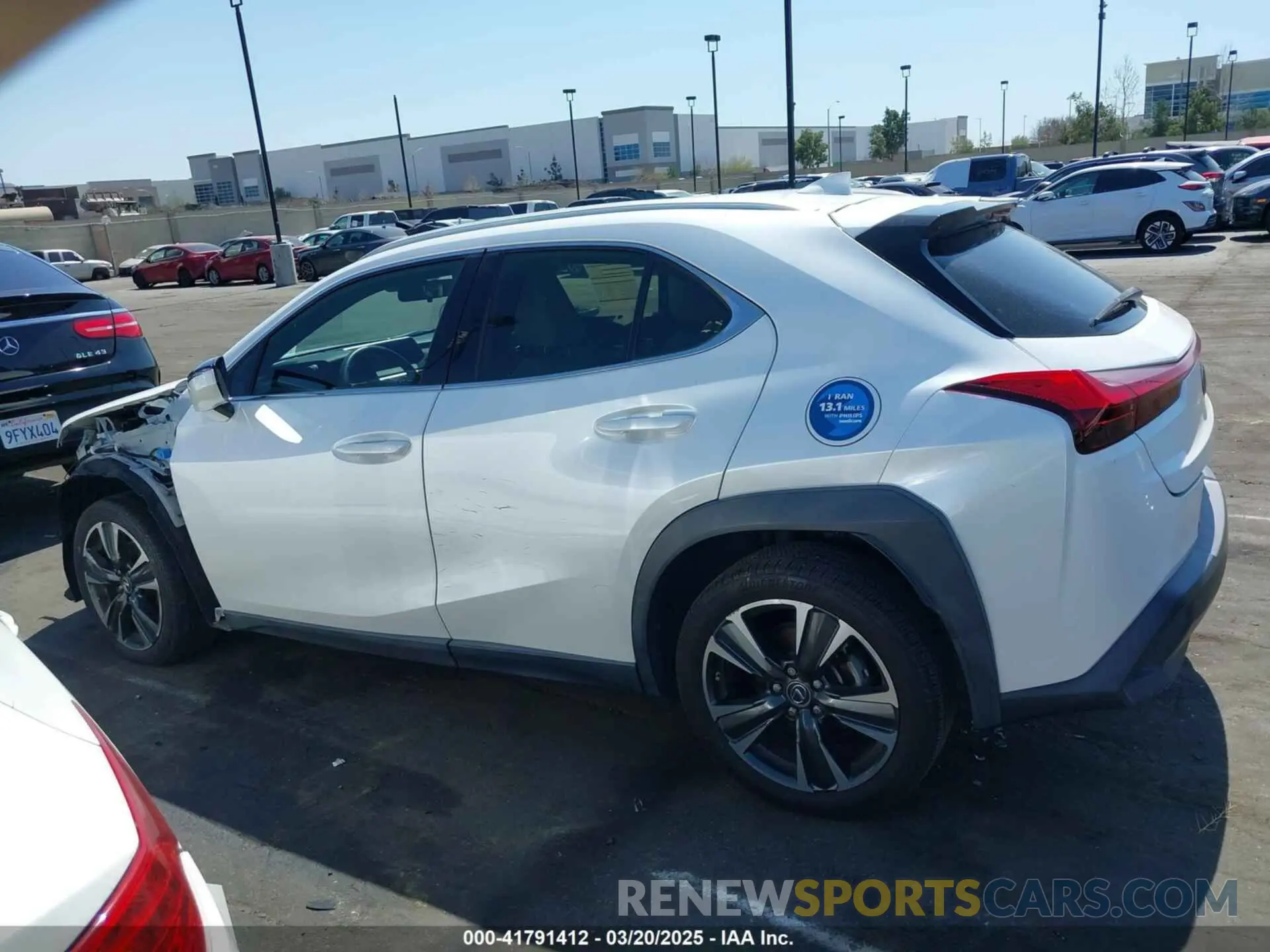 15 Photograph of a damaged car JTHY3JBH3K2002849 LEXUS UX 200 2019