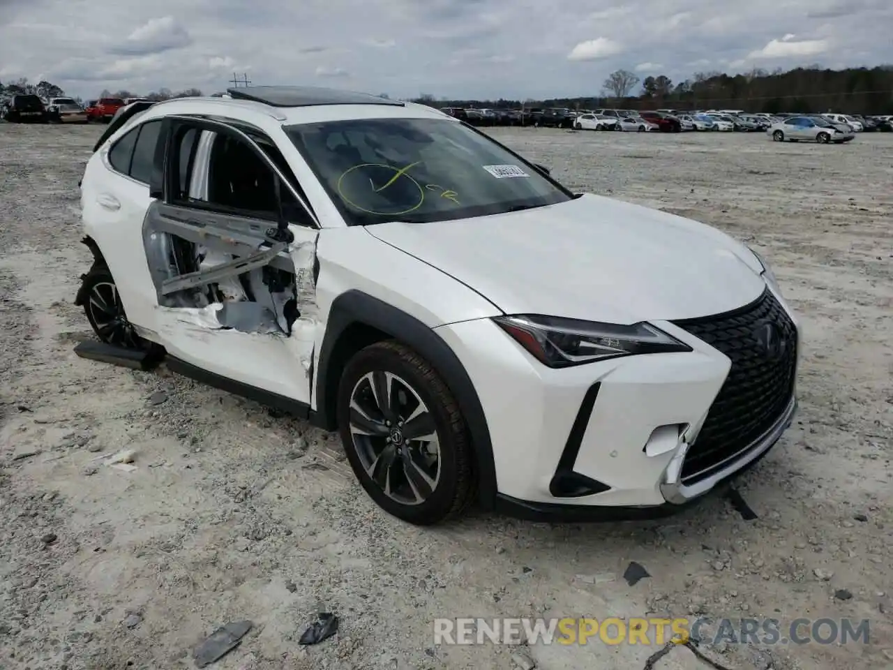 1 Photograph of a damaged car JTHY3JBH3K2004181 LEXUS UX 200 2019