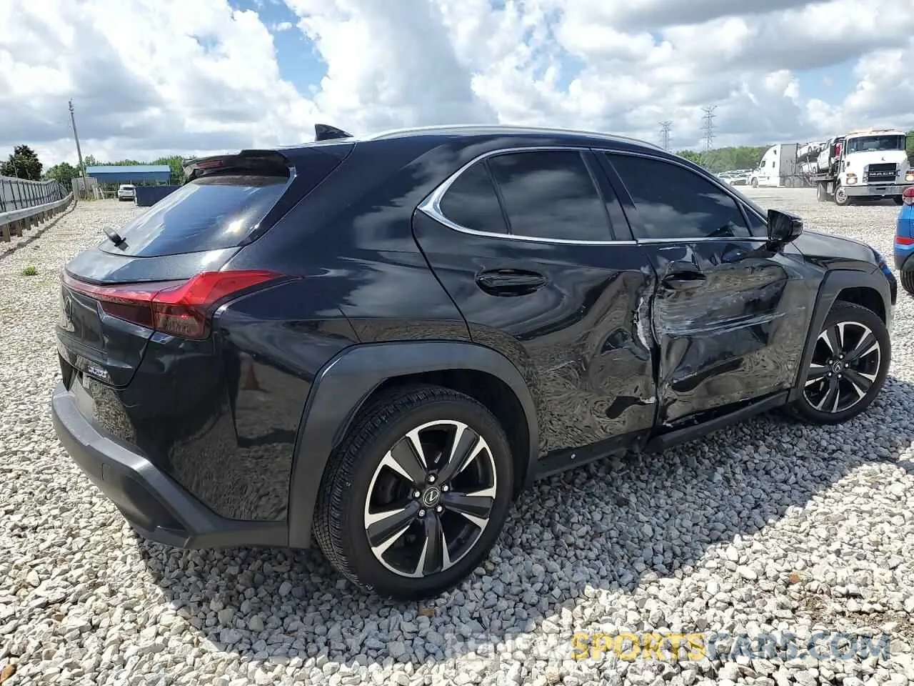 3 Photograph of a damaged car JTHY3JBH3K2005427 LEXUS UX 200 2019