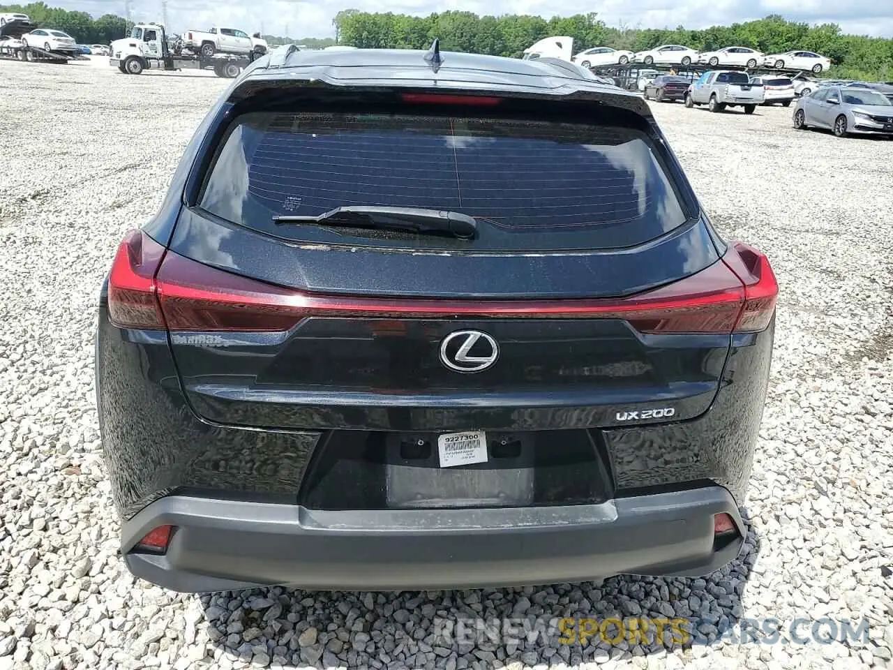 6 Photograph of a damaged car JTHY3JBH3K2005427 LEXUS UX 200 2019