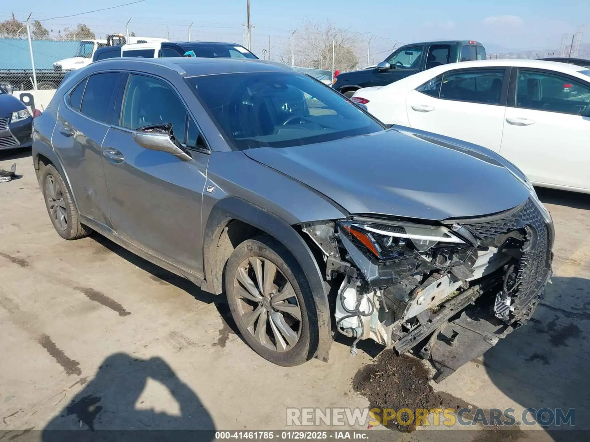 1 Photograph of a damaged car JTHY3JBH3K2012250 LEXUS UX 200 2019