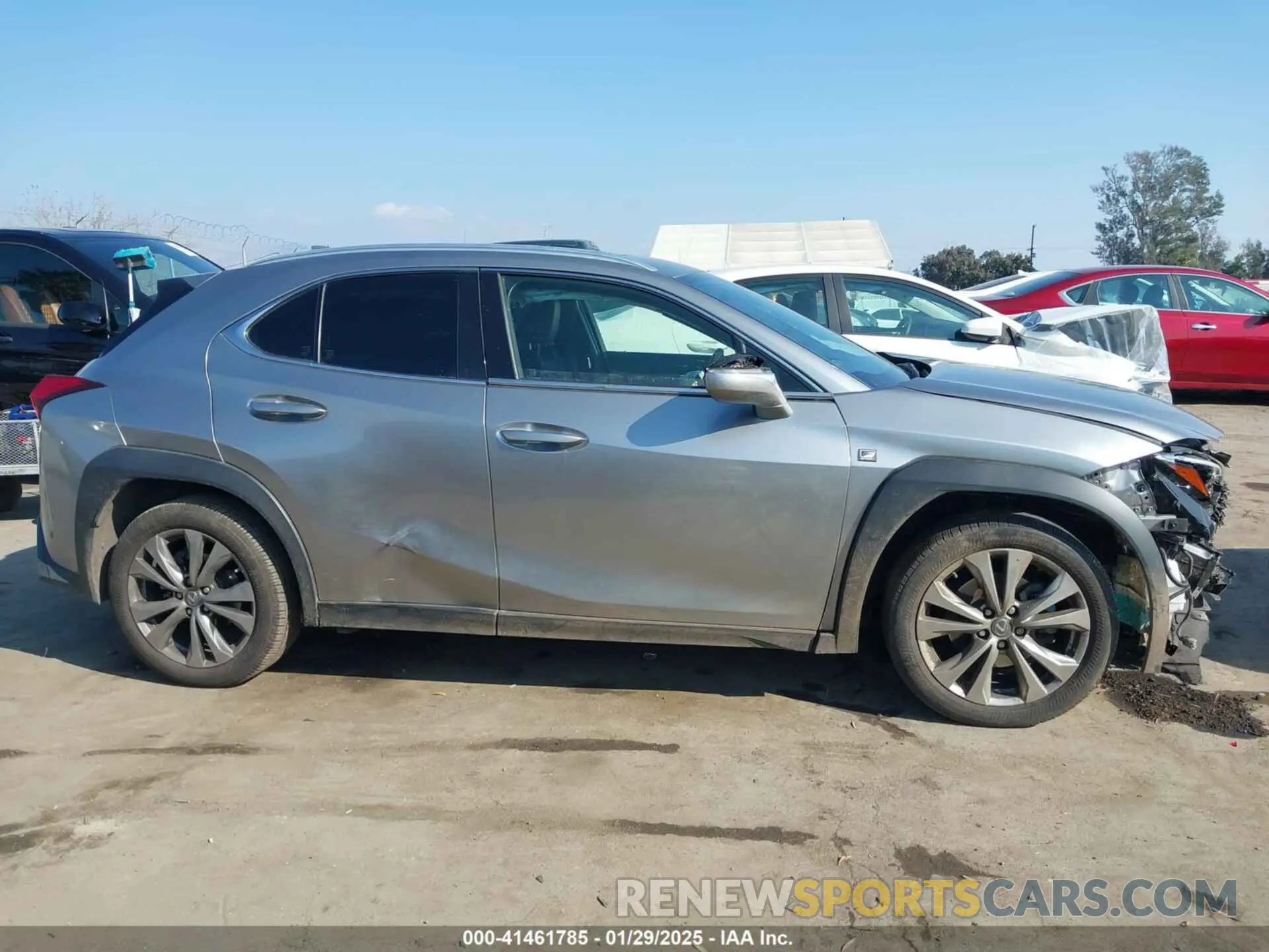 13 Photograph of a damaged car JTHY3JBH3K2012250 LEXUS UX 200 2019