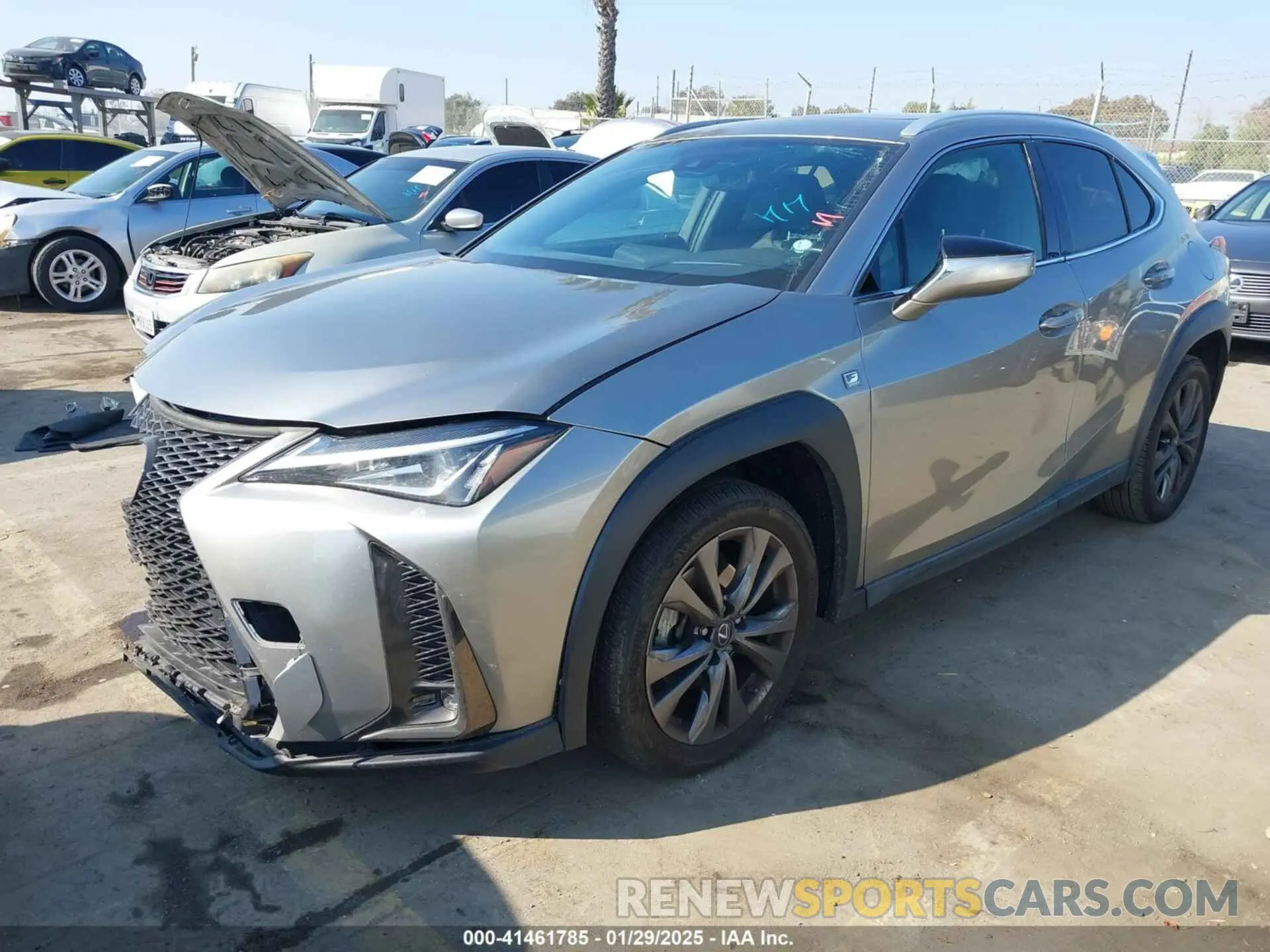 2 Photograph of a damaged car JTHY3JBH3K2012250 LEXUS UX 200 2019