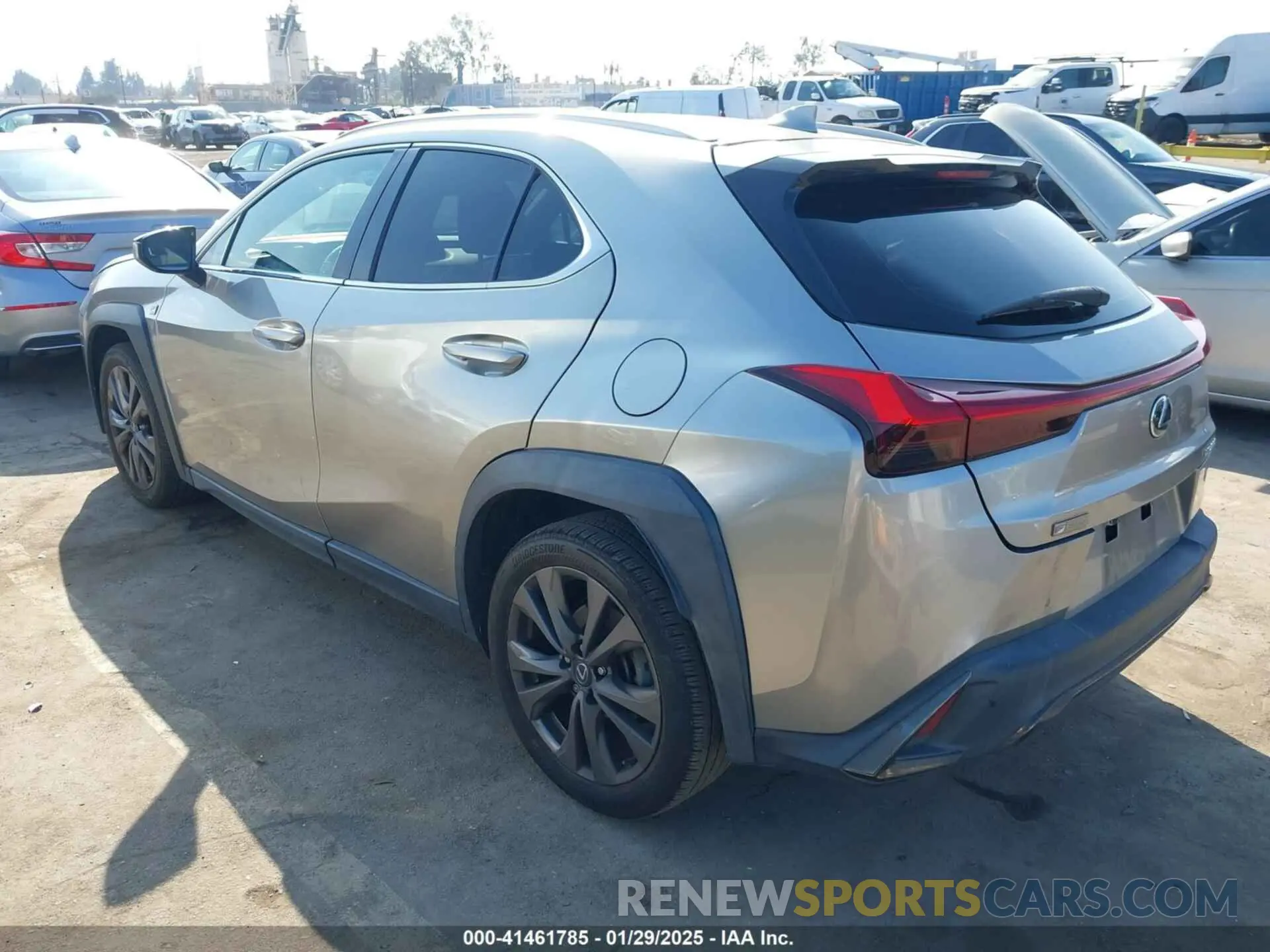 3 Photograph of a damaged car JTHY3JBH3K2012250 LEXUS UX 200 2019