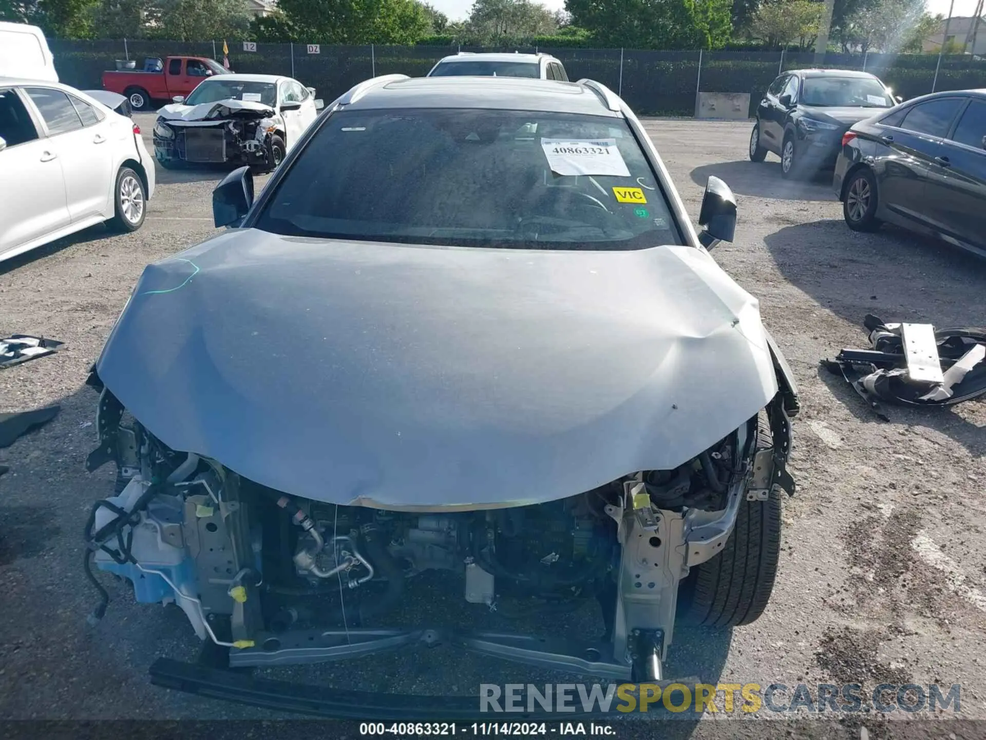 6 Photograph of a damaged car JTHY3JBH3K2014256 LEXUS UX 200 2019