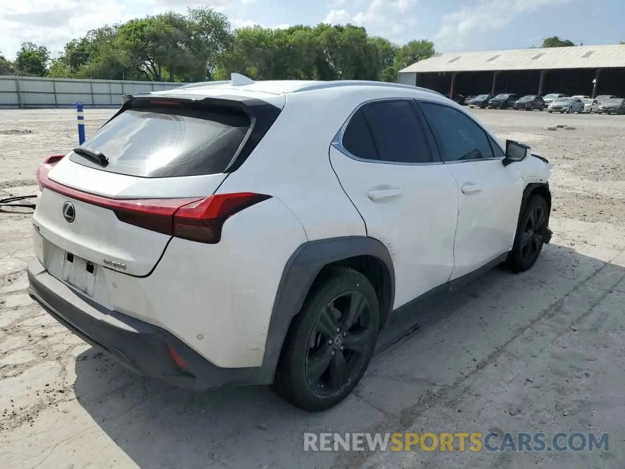 3 Photograph of a damaged car JTHY3JBH4K2013973 LEXUS UX 200 2019