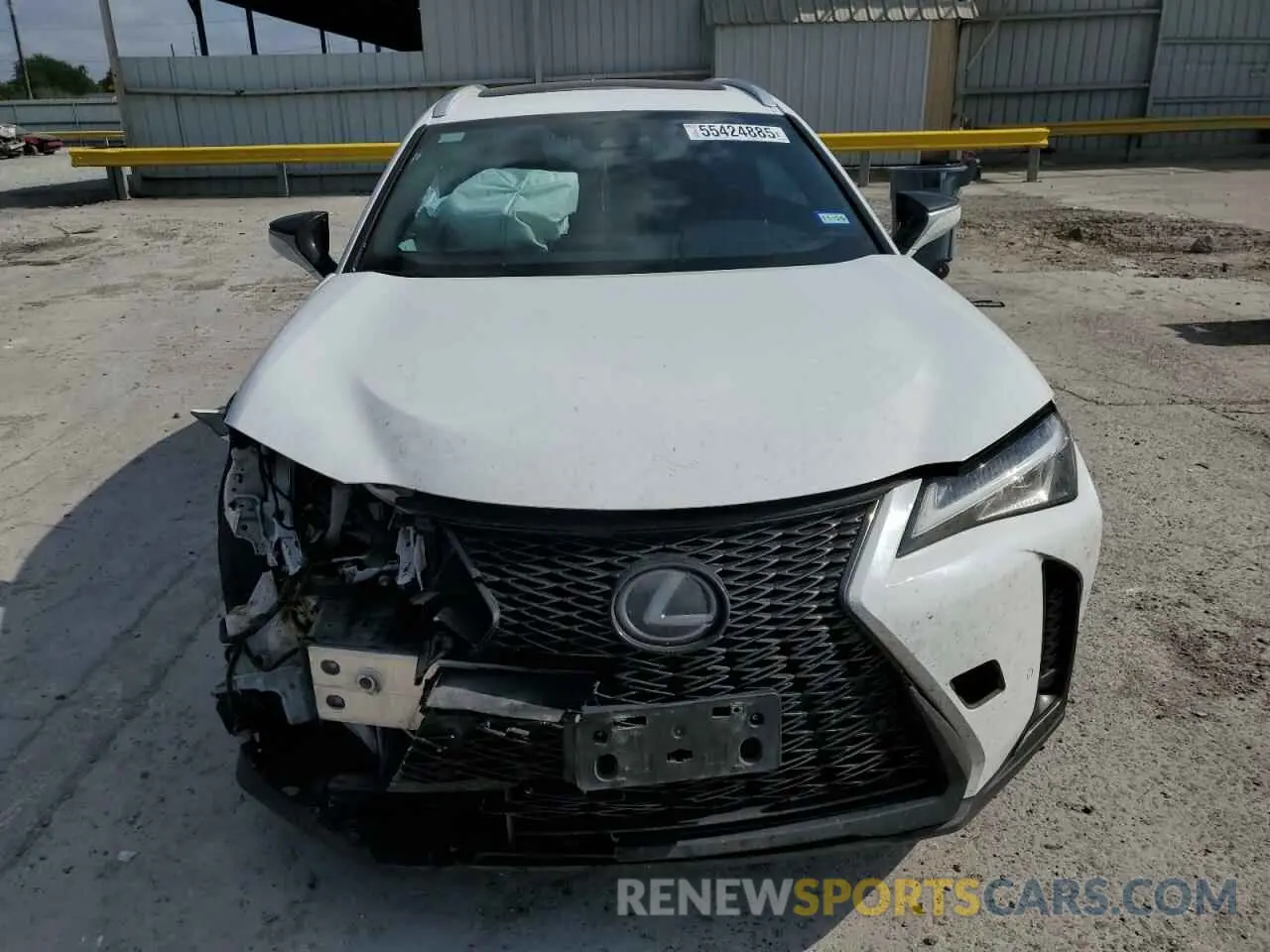 5 Photograph of a damaged car JTHY3JBH4K2013973 LEXUS UX 200 2019