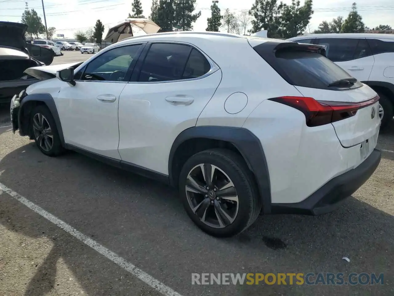2 Photograph of a damaged car JTHY3JBH4K2014363 LEXUS UX 200 2019