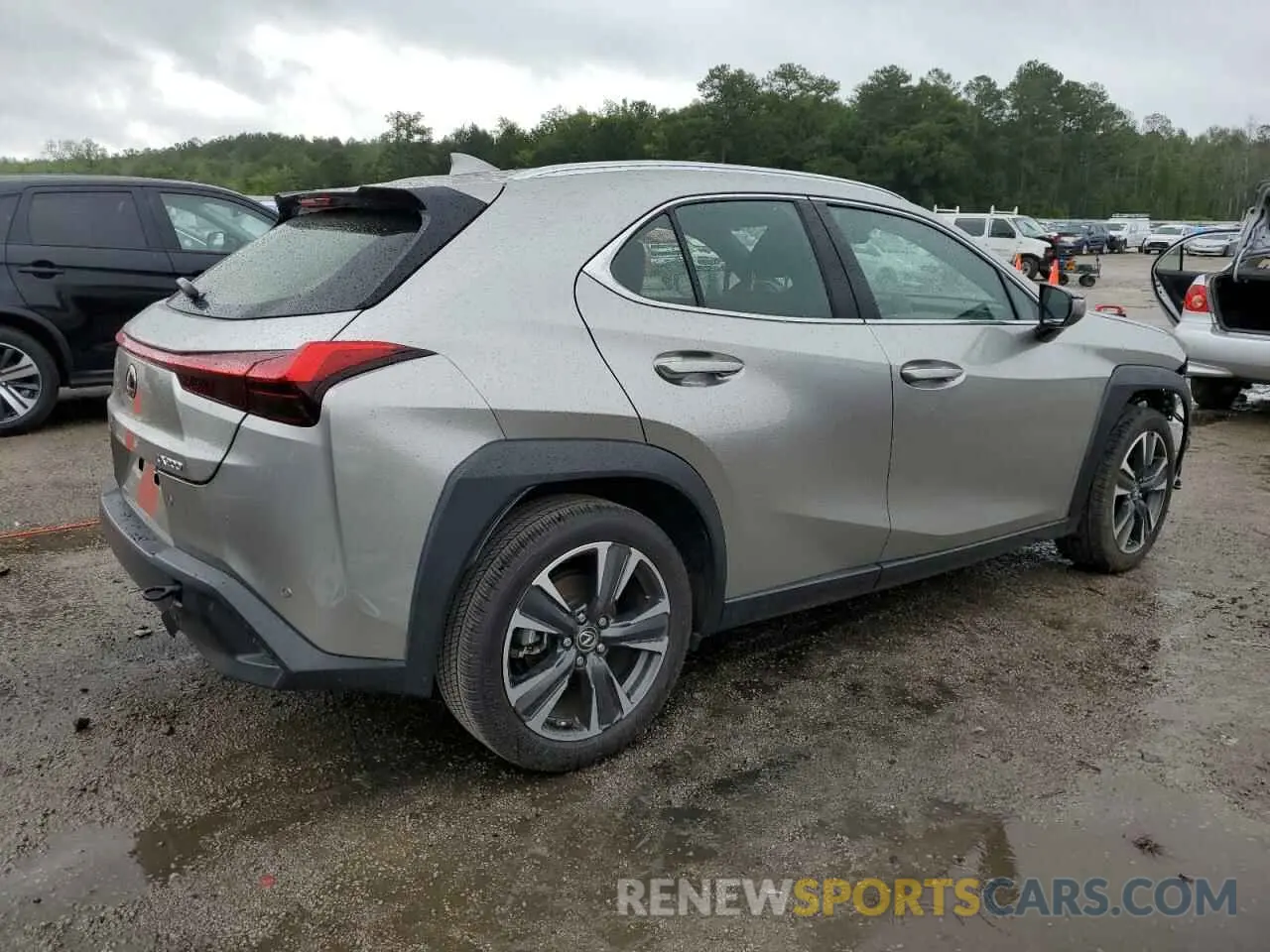 3 Photograph of a damaged car JTHY3JBH4K2016033 LEXUS UX 200 2019