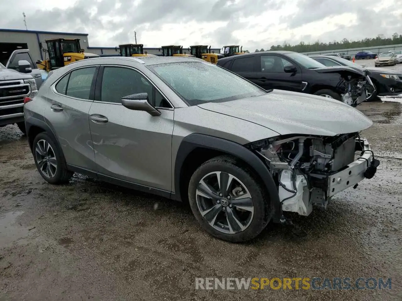 4 Photograph of a damaged car JTHY3JBH4K2016033 LEXUS UX 200 2019