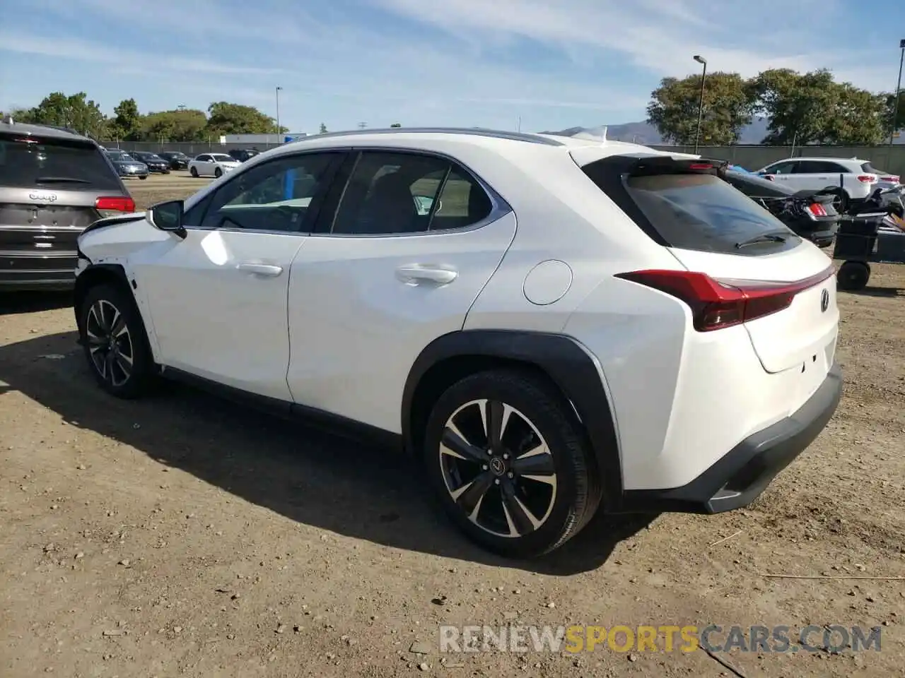 2 Photograph of a damaged car JTHY3JBH5K2015974 LEXUS UX 200 2019