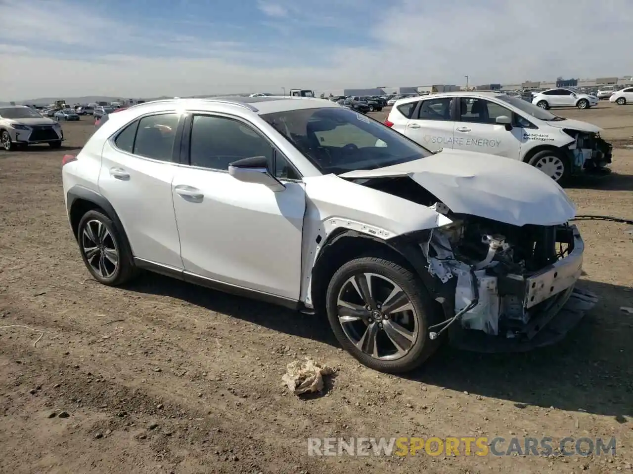 4 Photograph of a damaged car JTHY3JBH5K2015974 LEXUS UX 200 2019