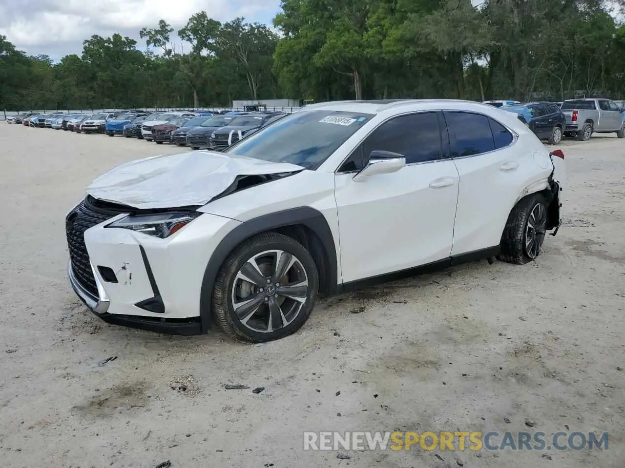 1 Photograph of a damaged car JTHY3JBH5K2016803 LEXUS UX 200 2019