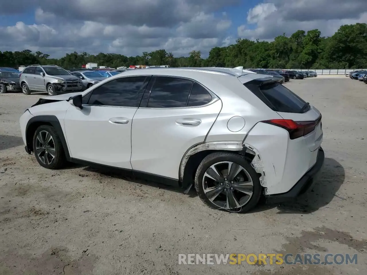 2 Photograph of a damaged car JTHY3JBH5K2016803 LEXUS UX 200 2019