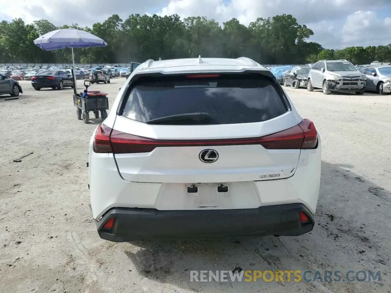 6 Photograph of a damaged car JTHY3JBH5K2016803 LEXUS UX 200 2019