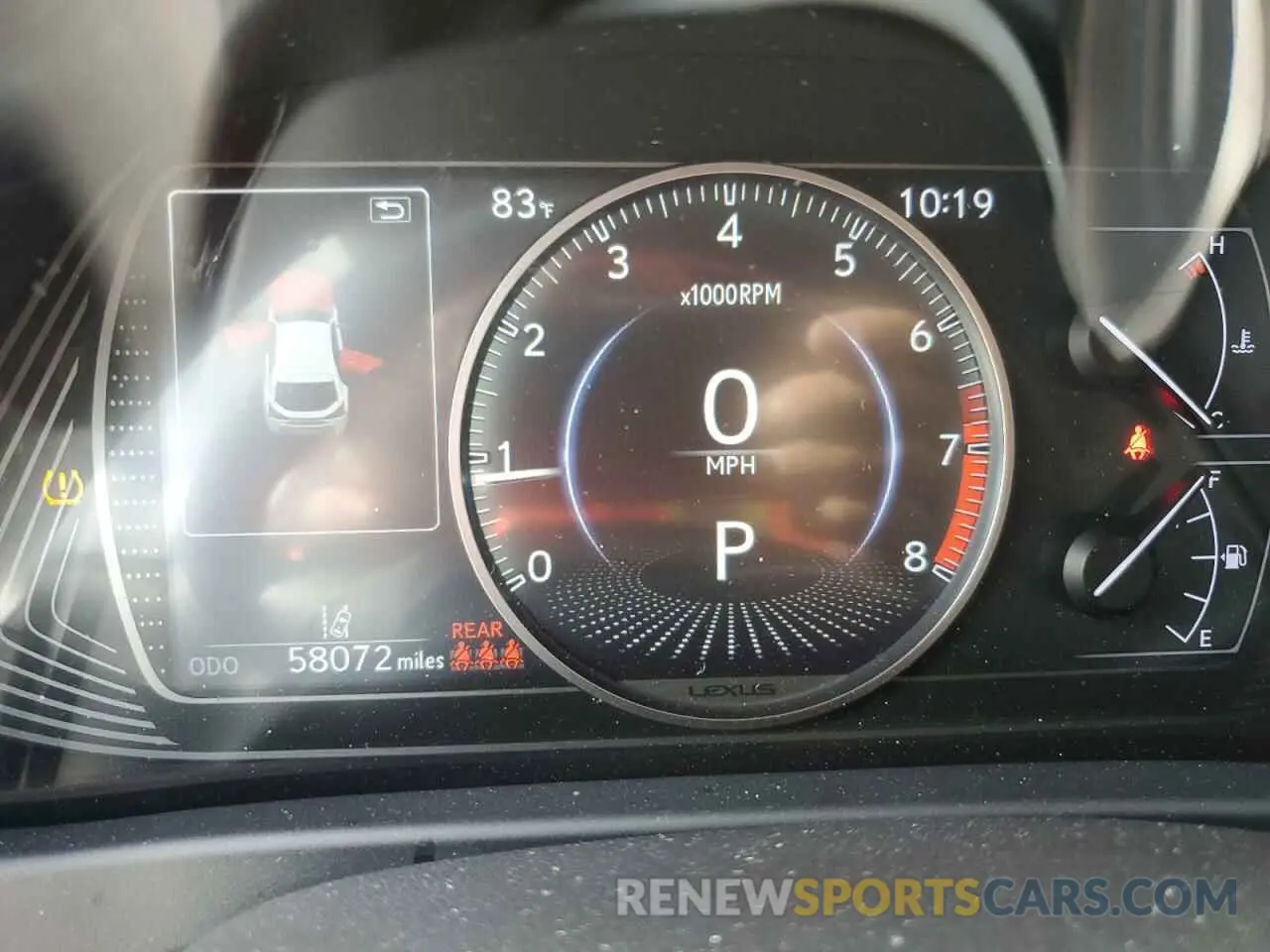 9 Photograph of a damaged car JTHY3JBH5K2016803 LEXUS UX 200 2019