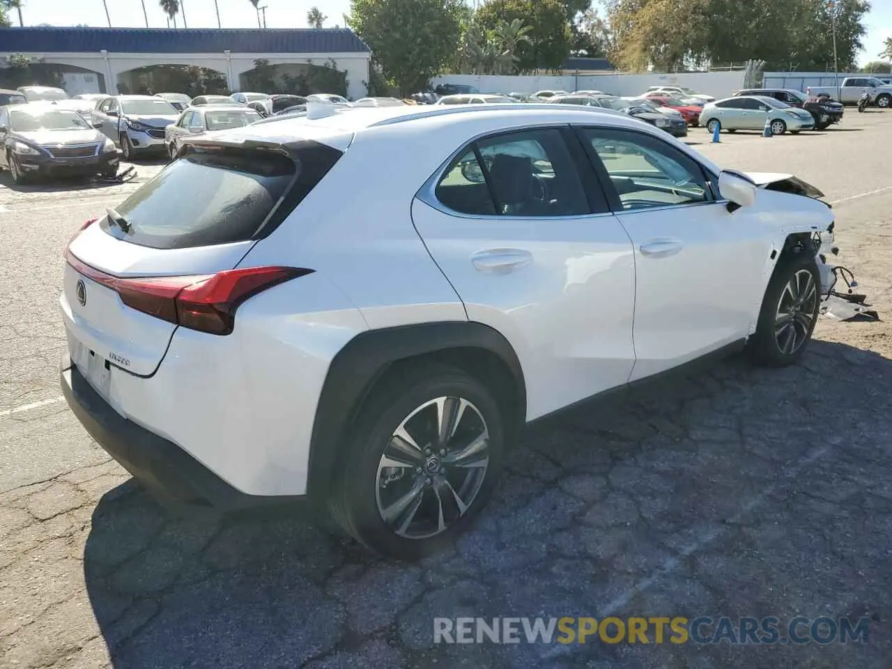4 Photograph of a damaged car JTHY3JBH5K2018406 LEXUS UX 200 2019
