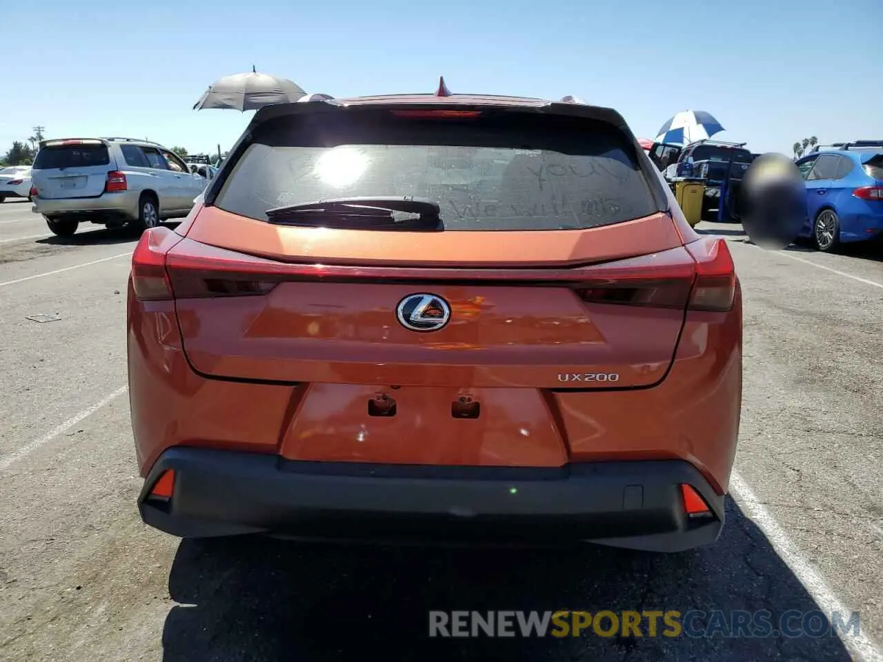 6 Photograph of a damaged car JTHY3JBH5K2020401 LEXUS UX 200 2019