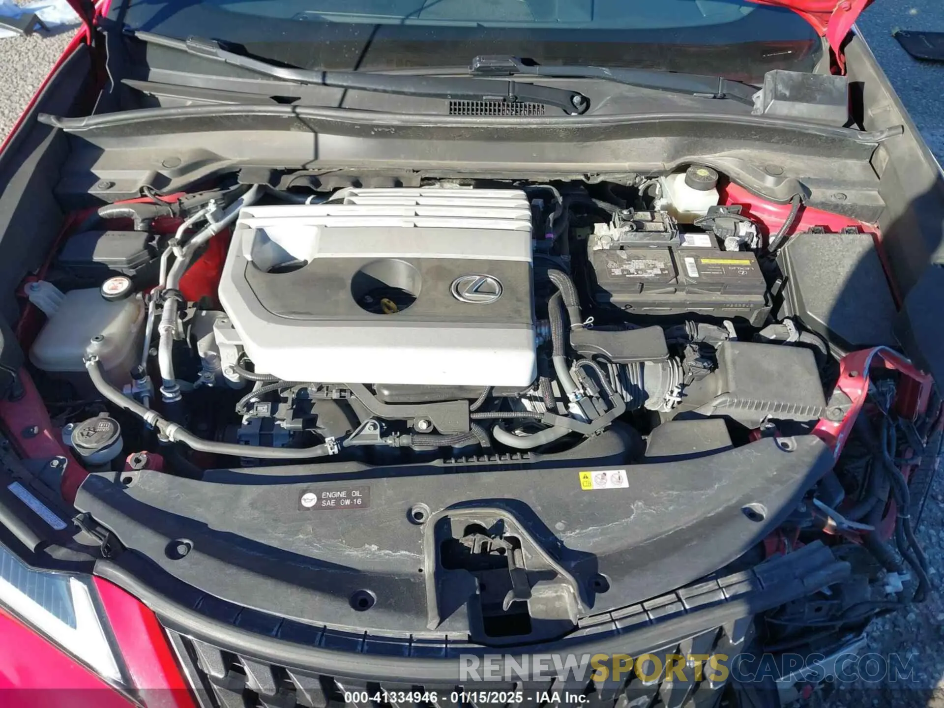 10 Photograph of a damaged car JTHY3JBH6K2000559 LEXUS UX 200 2019