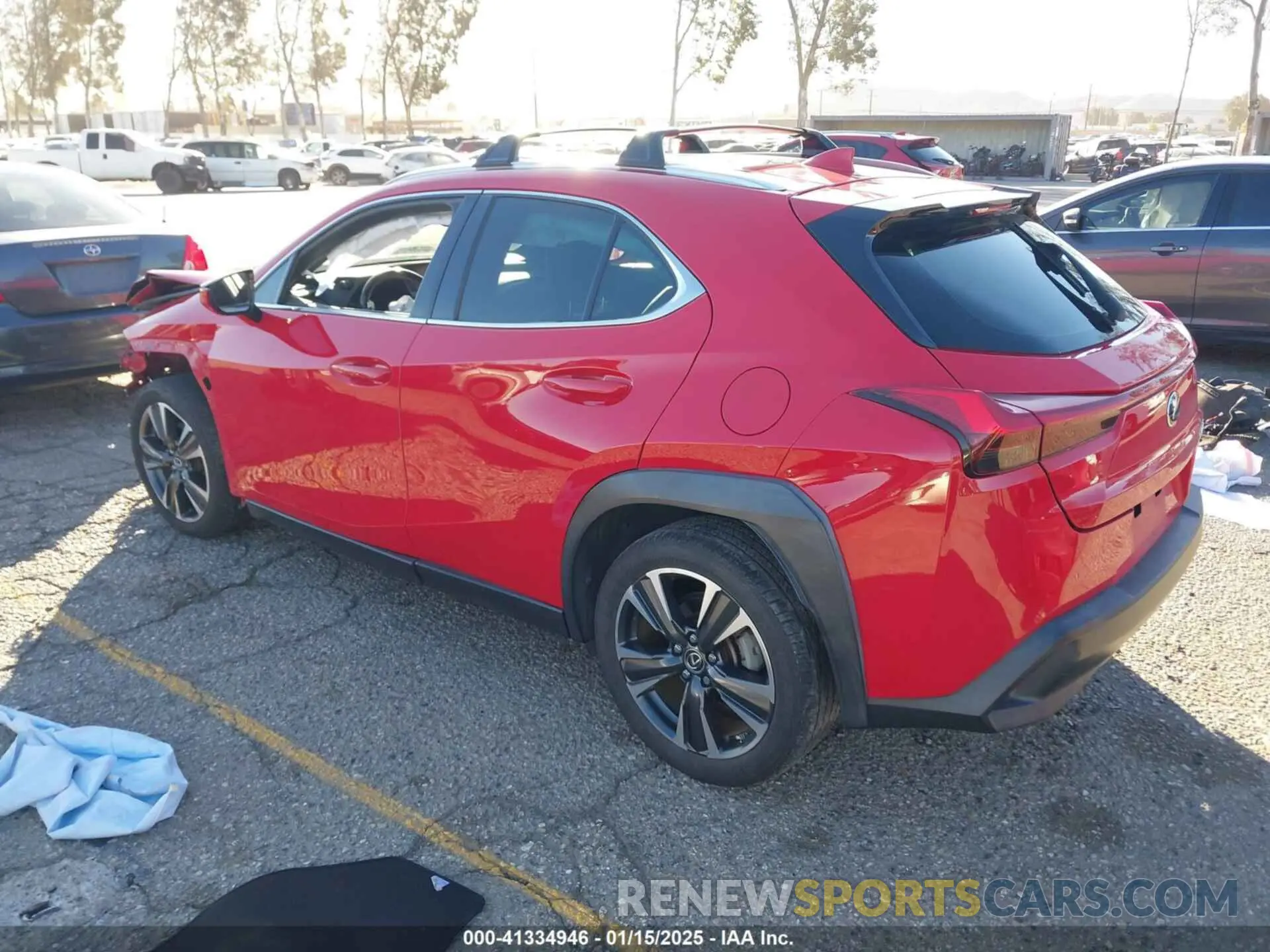 3 Photograph of a damaged car JTHY3JBH6K2000559 LEXUS UX 200 2019