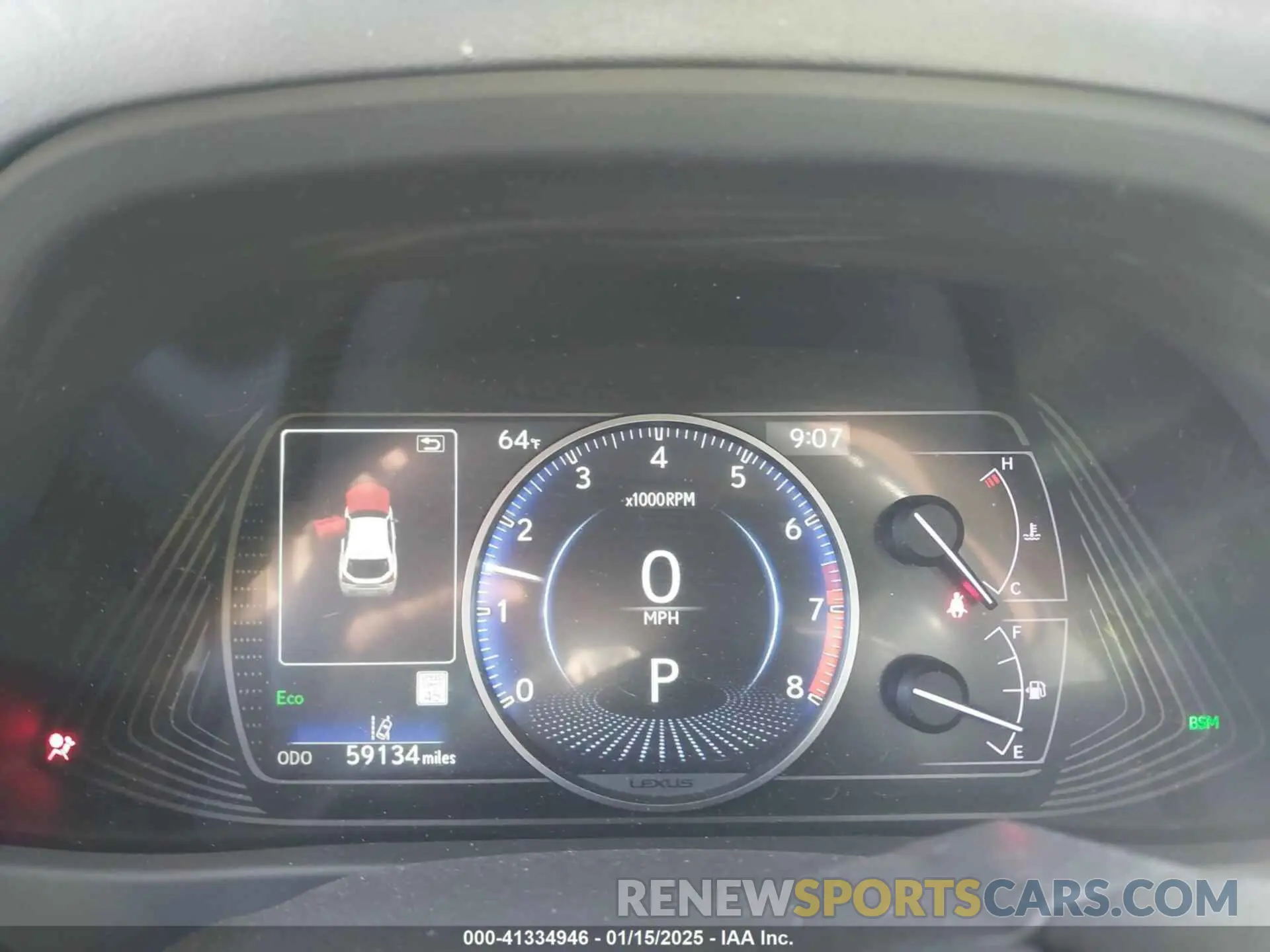 7 Photograph of a damaged car JTHY3JBH6K2000559 LEXUS UX 200 2019