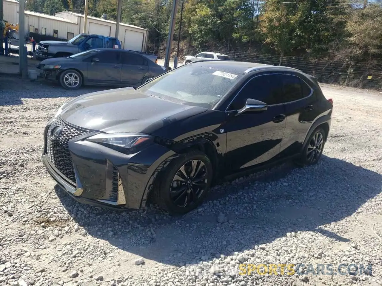 1 Photograph of a damaged car JTHY3JBH6K2001288 LEXUS UX 200 2019