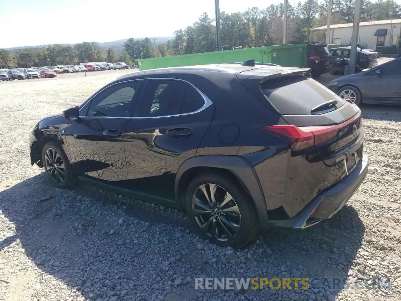 2 Photograph of a damaged car JTHY3JBH6K2001288 LEXUS UX 200 2019