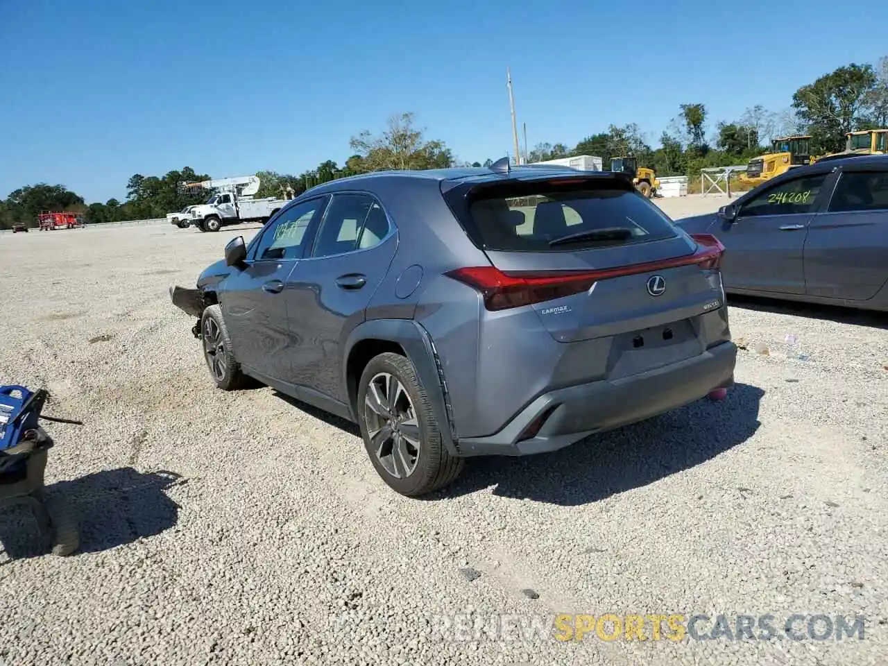 3 Photograph of a damaged car JTHY3JBH6K2004725 LEXUS UX 200 2019