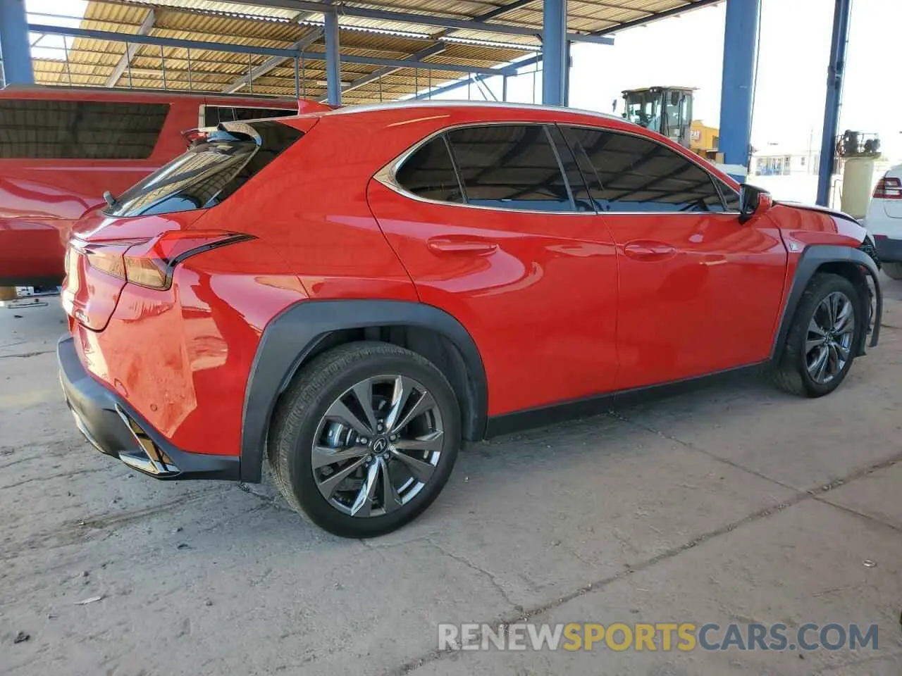 3 Photograph of a damaged car JTHY3JBH6K2007690 LEXUS UX 200 2019