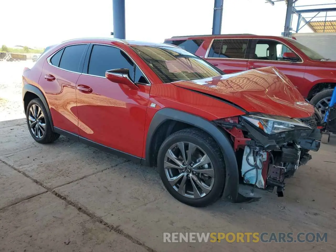 4 Photograph of a damaged car JTHY3JBH6K2007690 LEXUS UX 200 2019