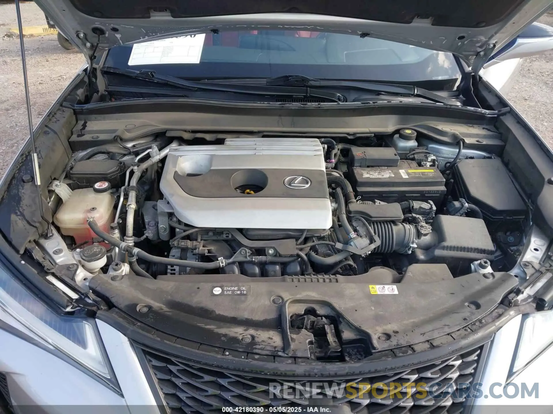 10 Photograph of a damaged car JTHY3JBH6K2013523 LEXUS UX 200 2019