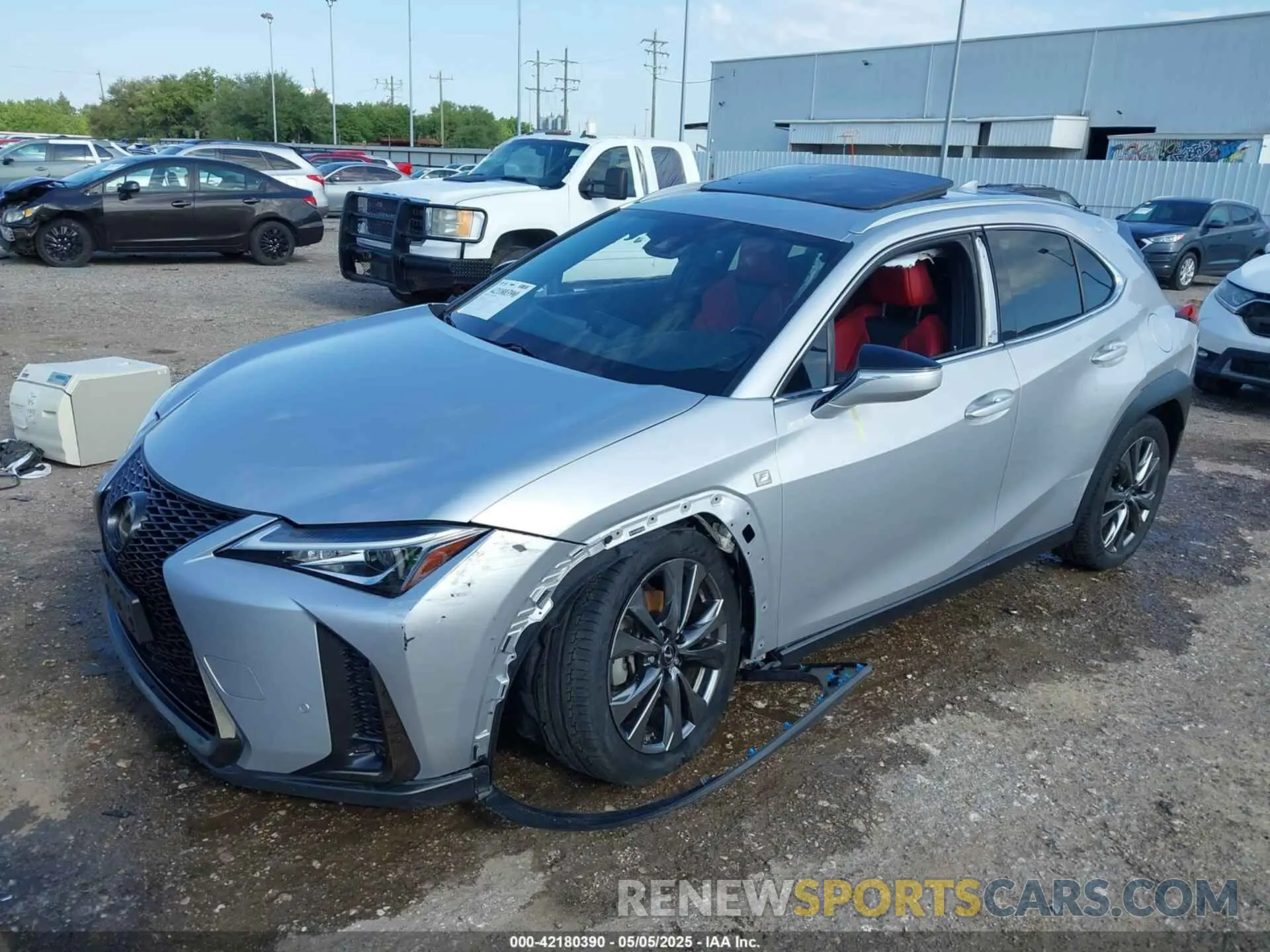 2 Photograph of a damaged car JTHY3JBH6K2013523 LEXUS UX 200 2019