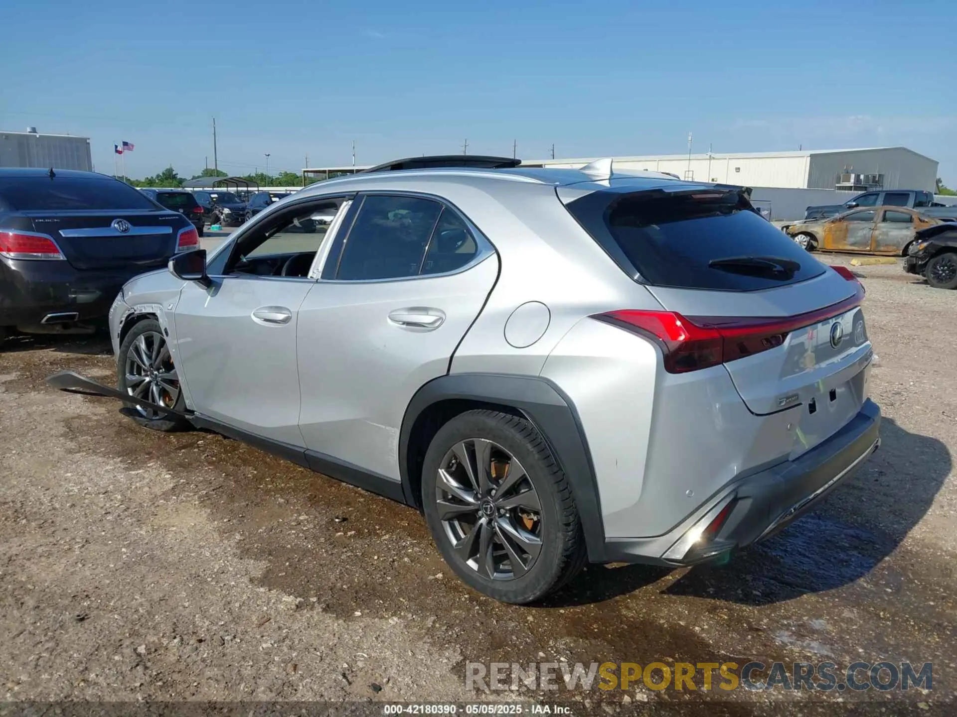 3 Photograph of a damaged car JTHY3JBH6K2013523 LEXUS UX 200 2019