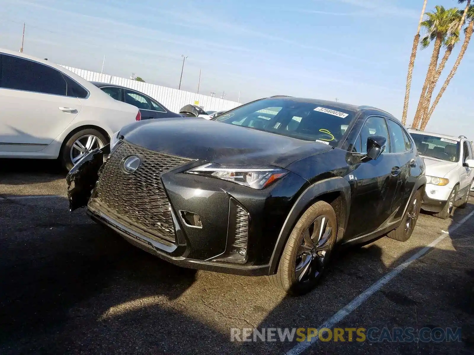 2 Photograph of a damaged car JTHY3JBH6K2014591 LEXUS UX 200 2019