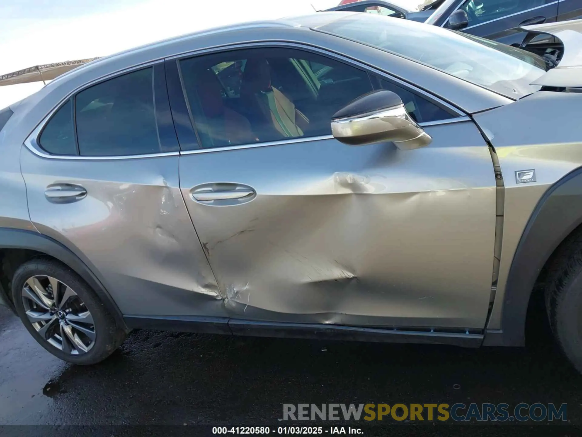 13 Photograph of a damaged car JTHY3JBH6K2017491 LEXUS UX 200 2019