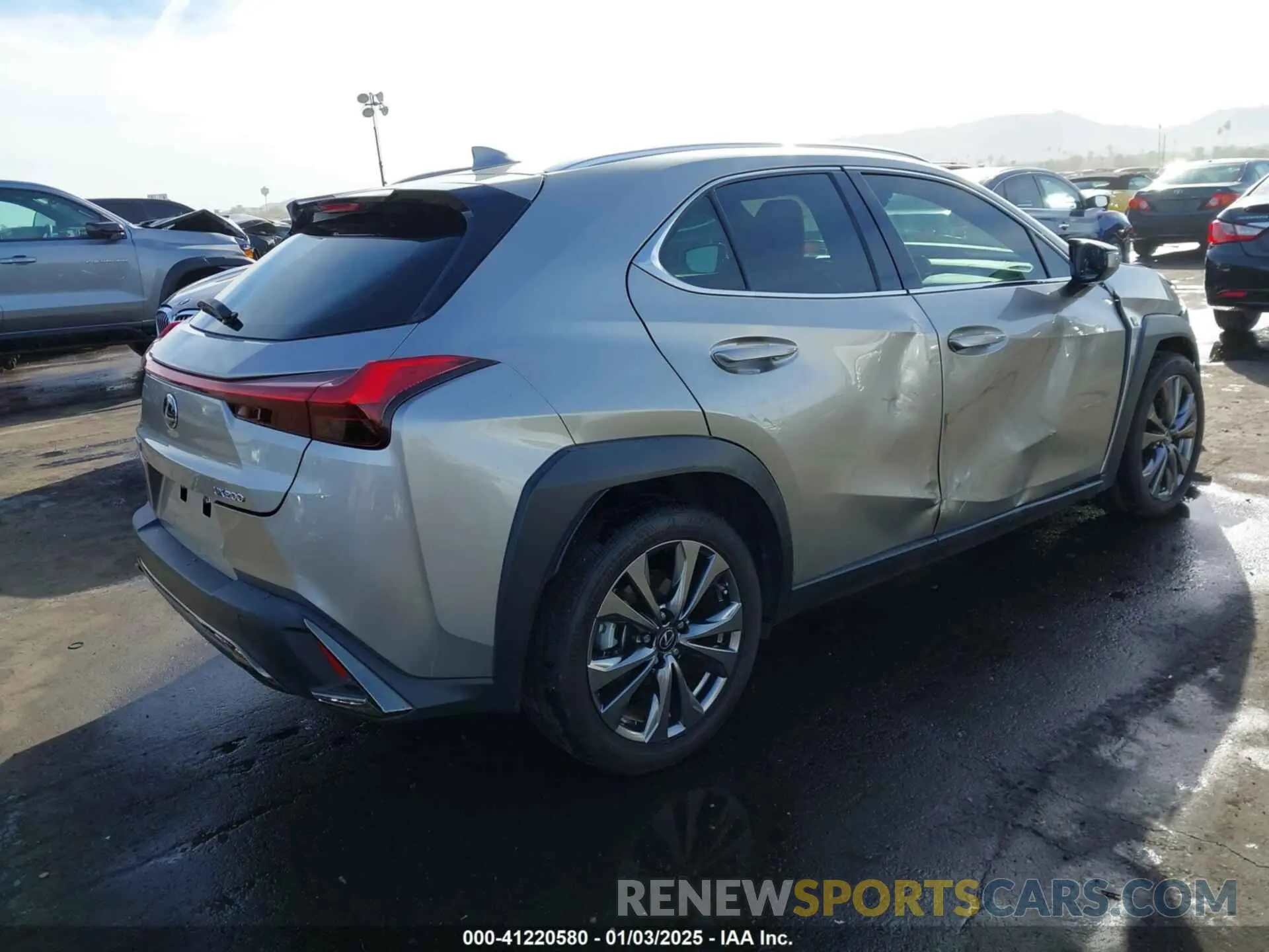 4 Photograph of a damaged car JTHY3JBH6K2017491 LEXUS UX 200 2019