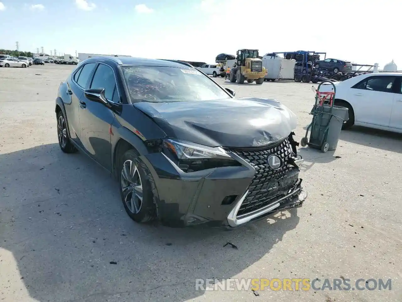 1 Photograph of a damaged car JTHY3JBH6K2020066 LEXUS UX 200 2019