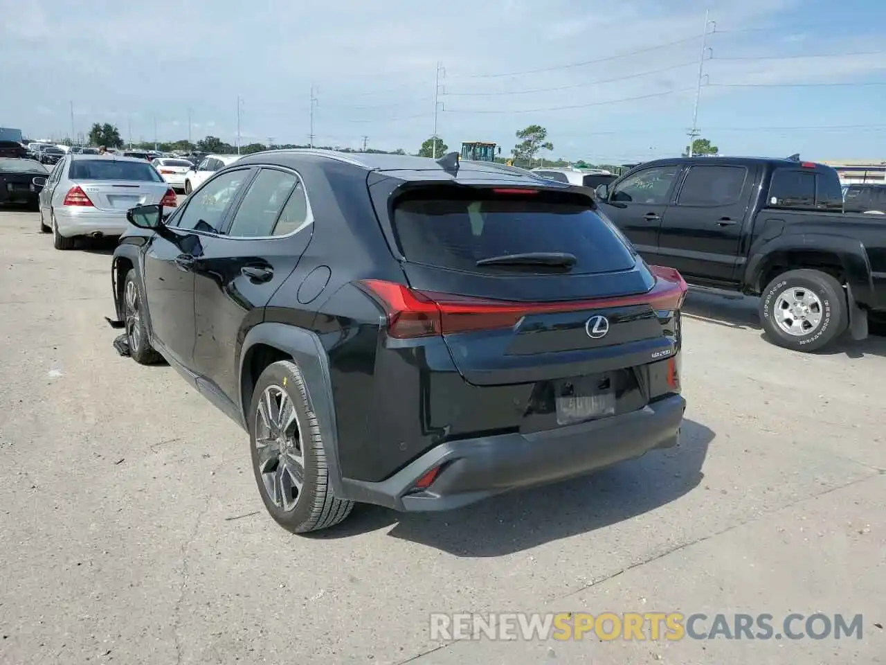 3 Photograph of a damaged car JTHY3JBH6K2020066 LEXUS UX 200 2019