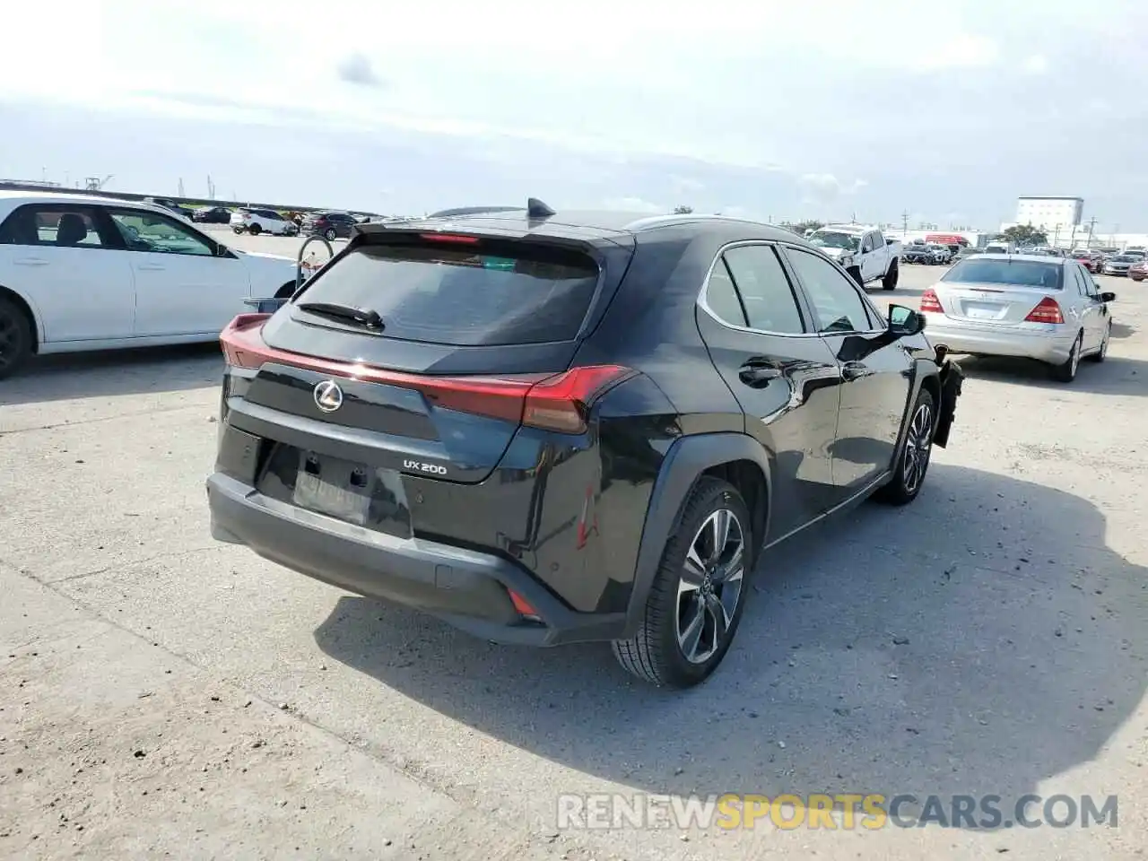 4 Photograph of a damaged car JTHY3JBH6K2020066 LEXUS UX 200 2019