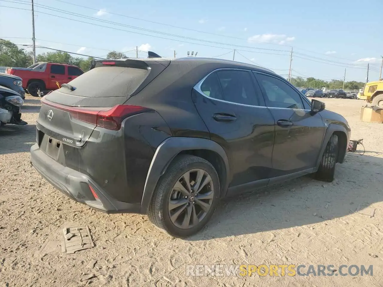 3 Photograph of a damaged car JTHY3JBH7K2000277 LEXUS UX 200 2019